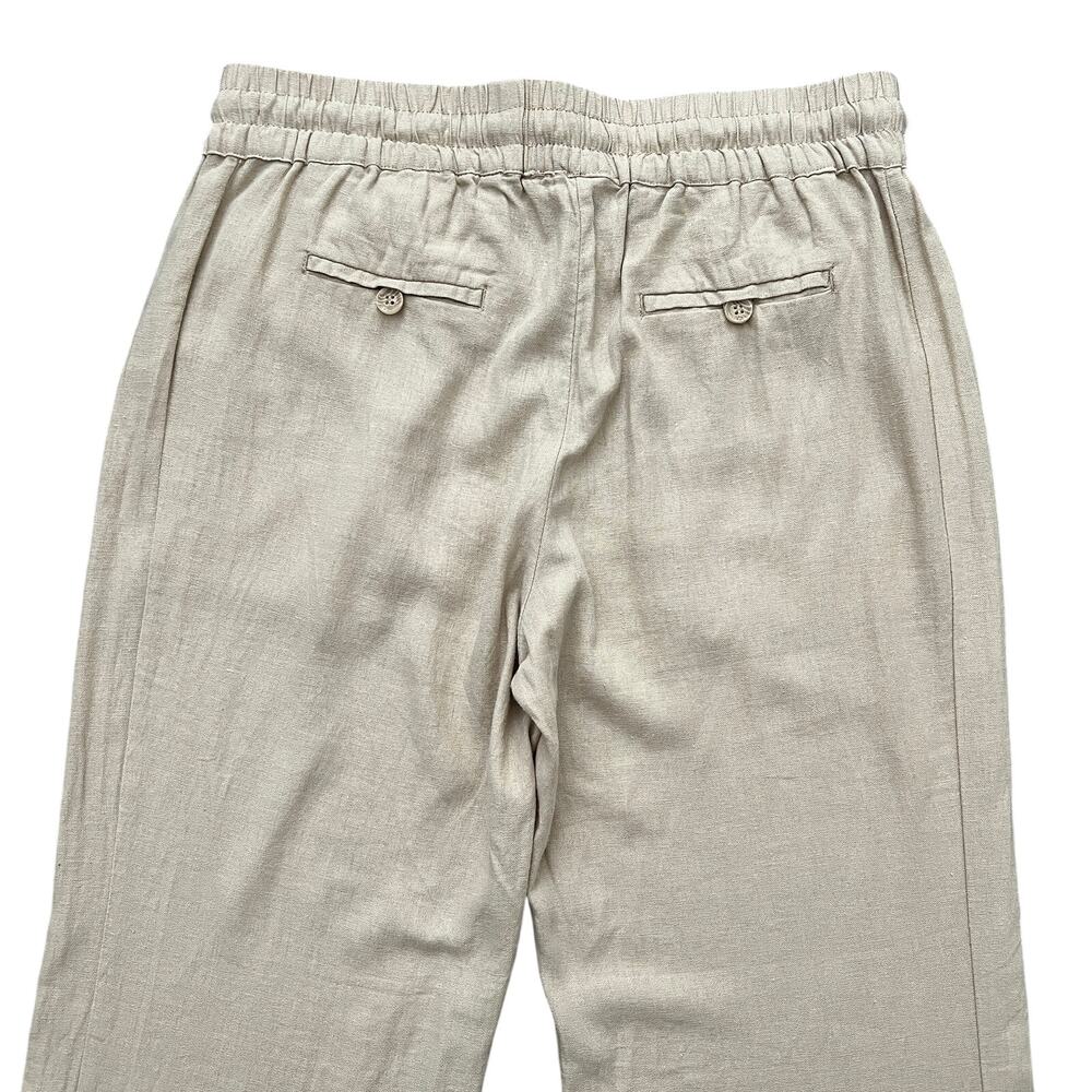 Love Tree Anthropologie Lined Blend Elastic Waist Tan Lounge Pull On Pants Large - Picture 8 of 8